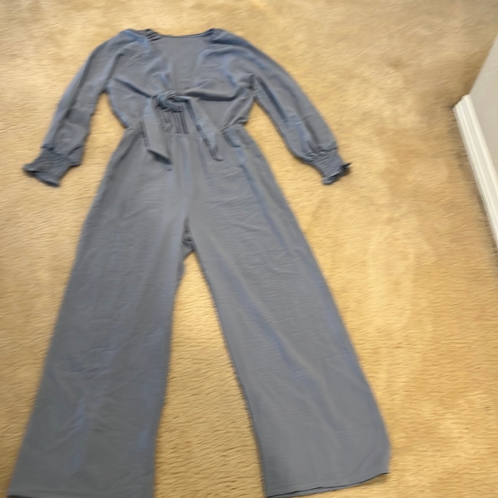 Light Blue Jumpsuit